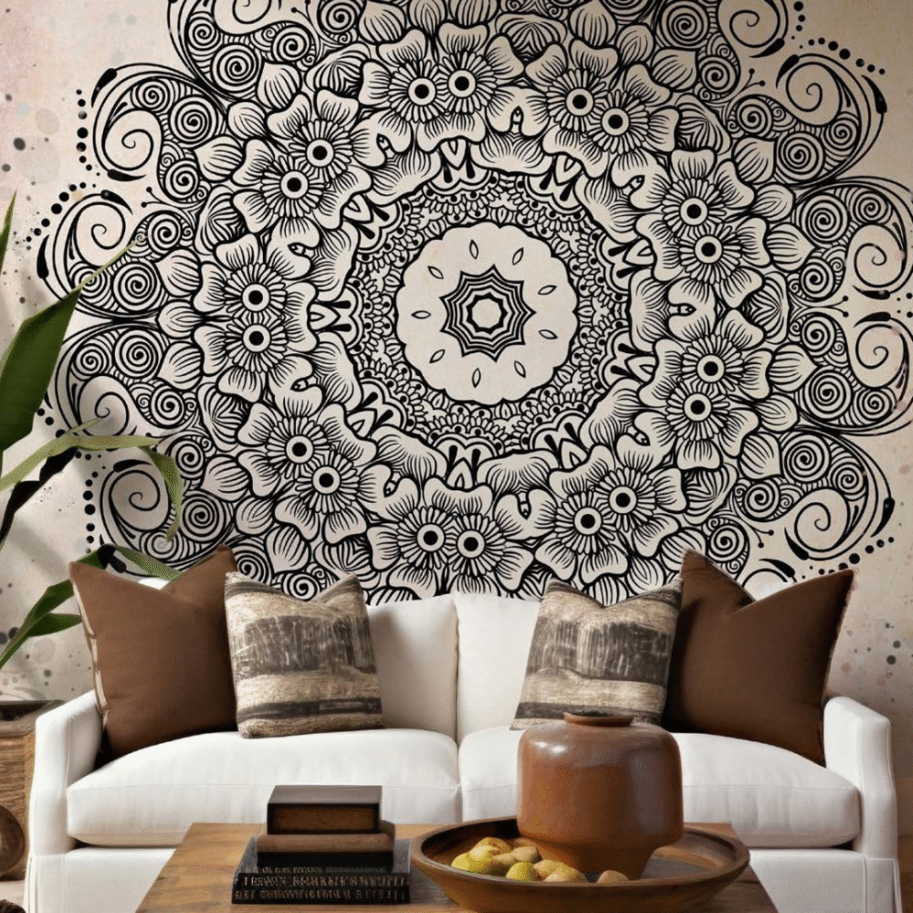 Mandala Art-Wall Luxe